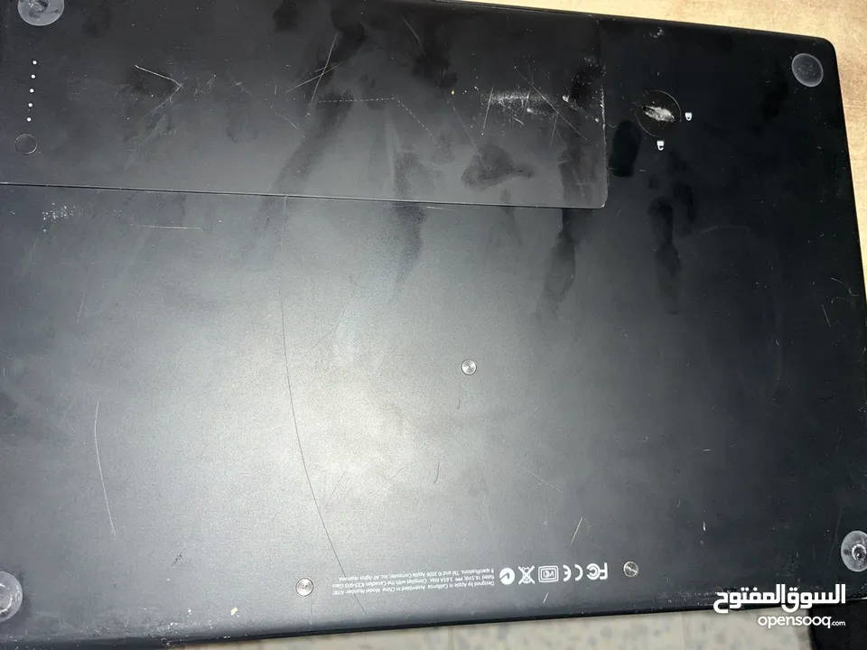 2006 بحالة جيدة لا يعمل للقطع فعال   Apple MacBook A1181 13.3" Black Core 2 Duo 2.20GHz 4GB RAM