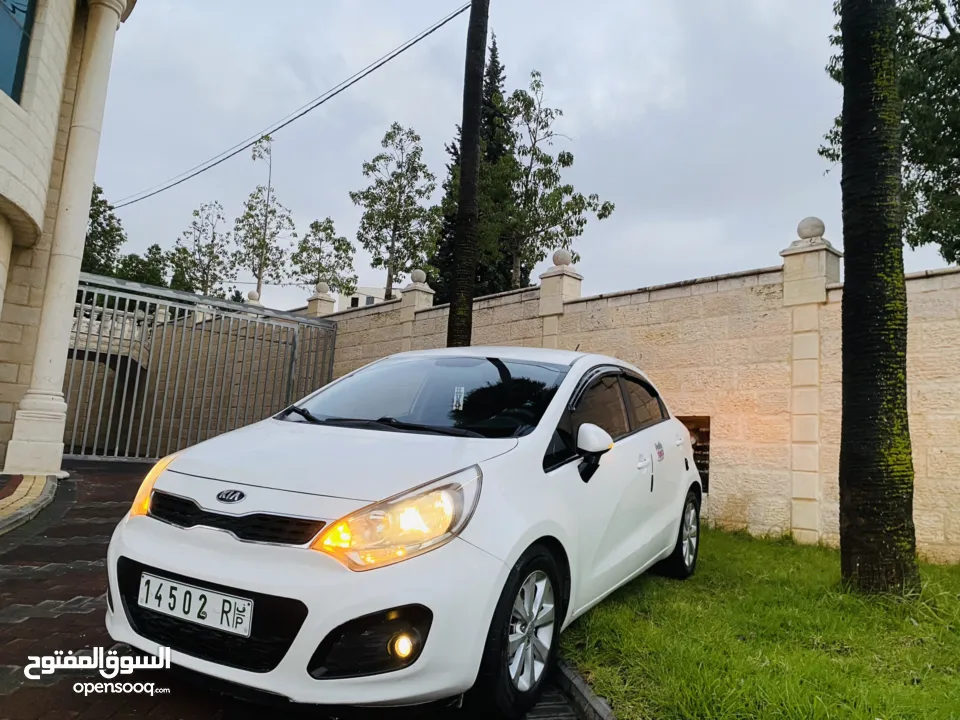 كيا برايد 2015 فل اوتماتك ترخيص وتأمين شامل جديد ..صلاة النبي بحالة ممتازة ونخب النخب الله يبارك