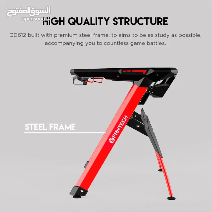 Gaming desk fantech GD612 beta desk طاولةألعاب