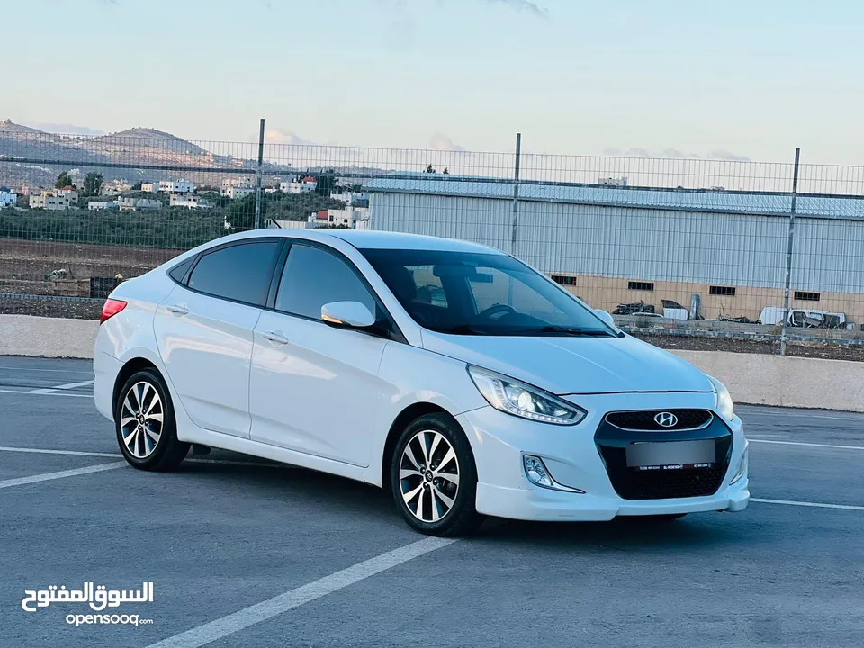 هونداي اكسنت ديزل 1600 اتوماتيك 7 غيار 2017  CT