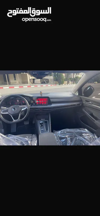 Vw golf Mk8 بويه شركة فللللللللللل مع بانوراما بحاله الوكاله