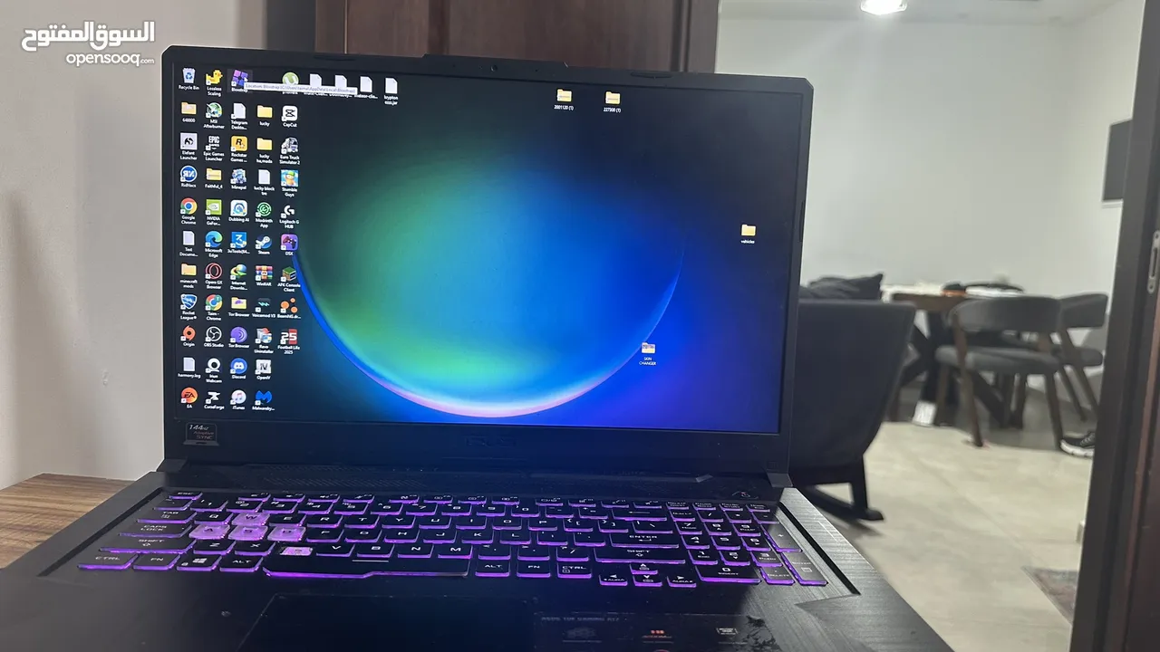 لابتوب ASUS TUF A17 للألعاب  Ryzen 5 + GTX 1650