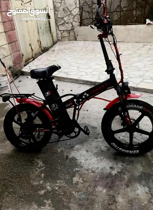 بسكليت كهرباء عريض 48 فولت 21 أمبير