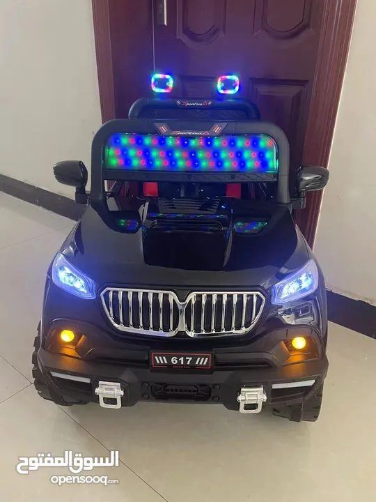 الآن لدى جزيرة الألعاب سيارة كهربائية للاطفال من نوع BMW بسعر مميز جداً
