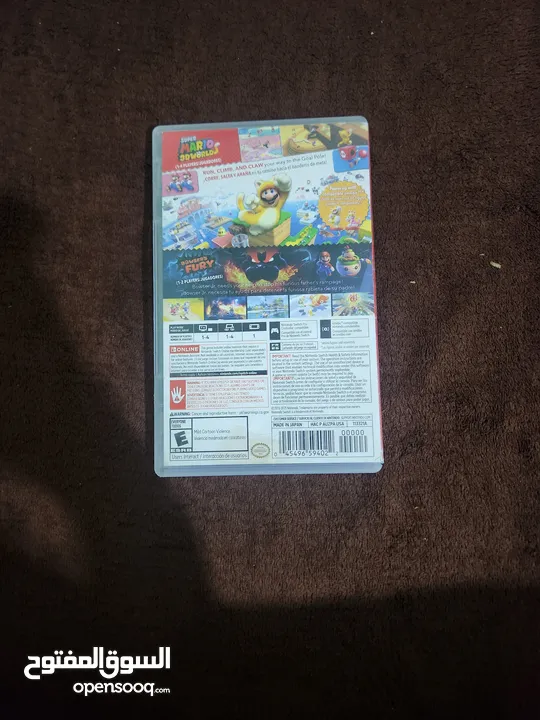 لعبة نينتندو سويتش super Mario 3d World + bowser's fury