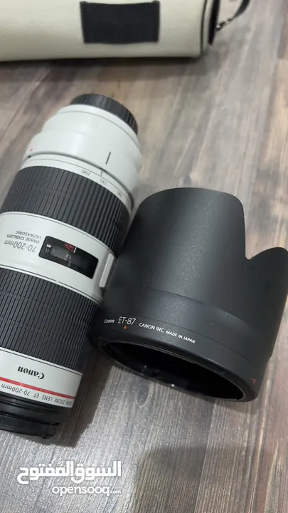 عدسة كانون زوم EF 70-200mm f/2.8L IS III USM