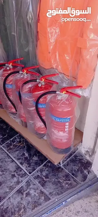 صيانة وبيع طفايات الحريق وأنظمة الأنذار والأطفاء الحريق وبيع جميع معدات السلامة العامة((معتمدين))