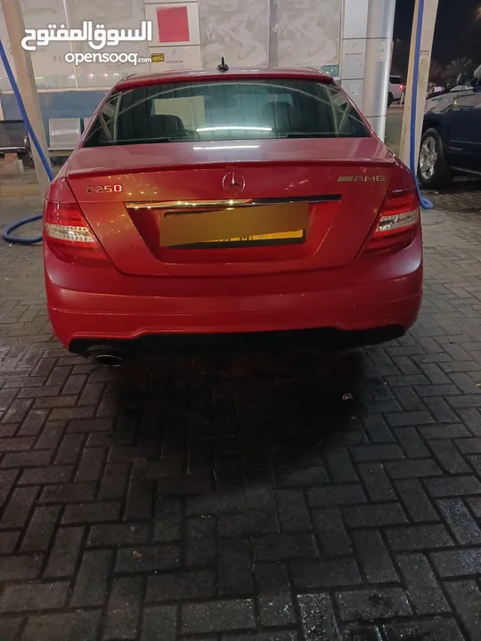 مرسيدس C250 للبيع نظيف جدا