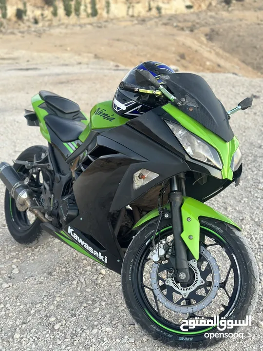 كواساكي نينجا 300 cc  موديل 2017