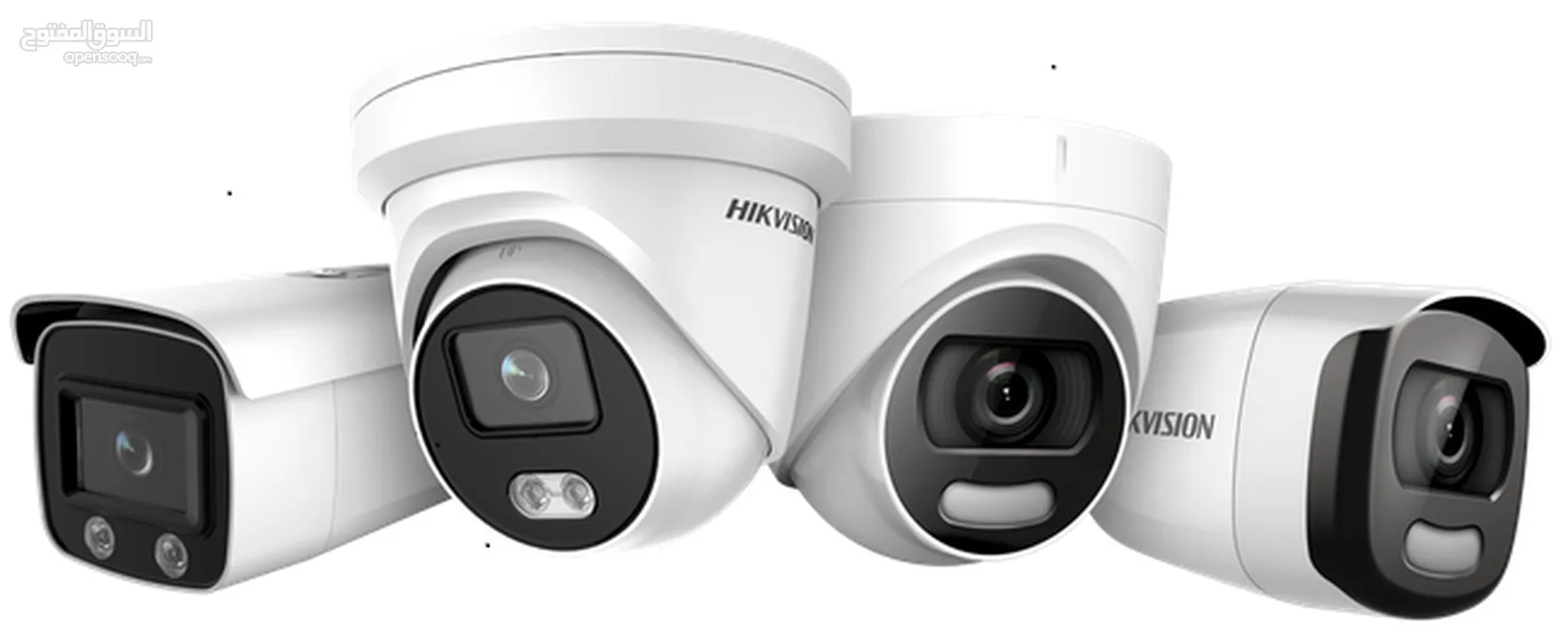 نظام كاميرات مراقبة 2 ميجا بكسل 1 كاميرا كامل متكامل خذ وركب HIKVISION CAMERA 2 MEGA