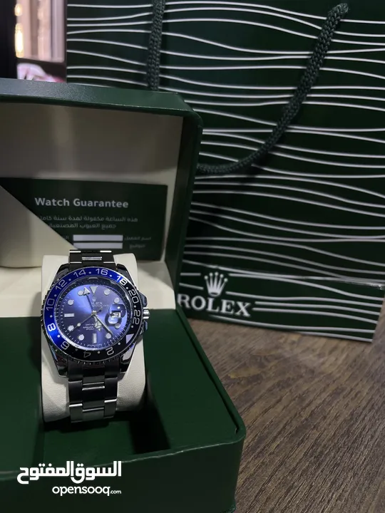Rolex oyster perpetual date MASTER COPY / ساعة روليكس كوبي ماستير