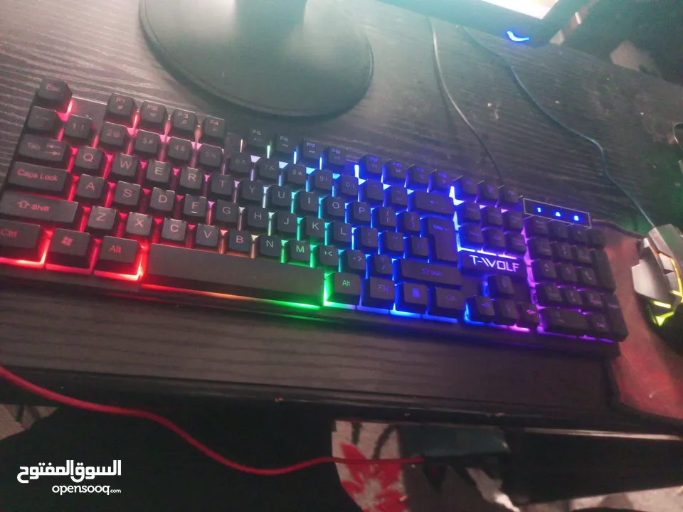 كمبيوتر+كيبورد+شاشه ب150
