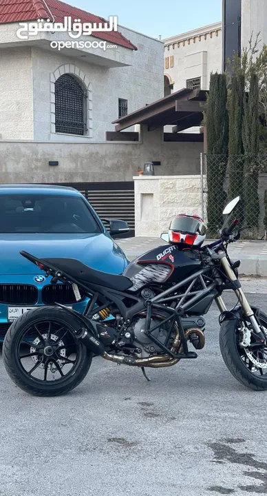 دراجة Ducati Monster 1100 EVO 2013 مميزة للبيع – صوت رياضي، معدله