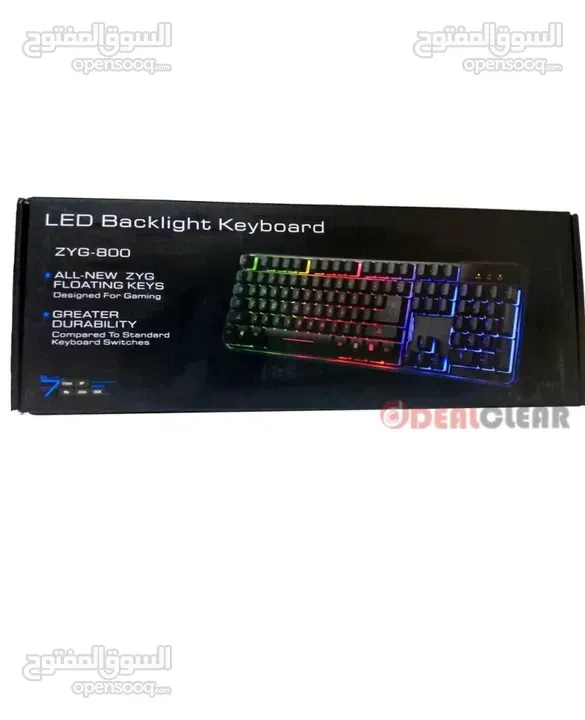 كيبورد سلكي ديسكتوب معرب ZYG-800 DESKTOP WIRED KEYBOARD USB