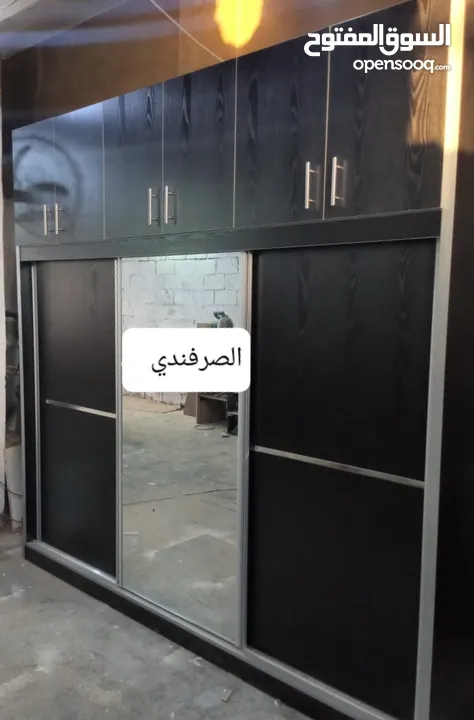 خزائن ملابس خشب لامنيت 18م لاتيه او حسب الطلب احجام كبيره درف او سحاب جميع الوان