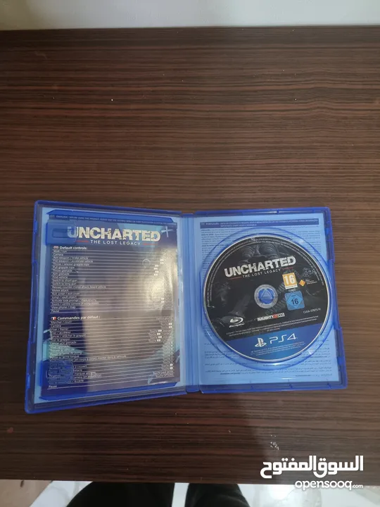 لعبة uncharted the lost legacy بحالة ممتازة