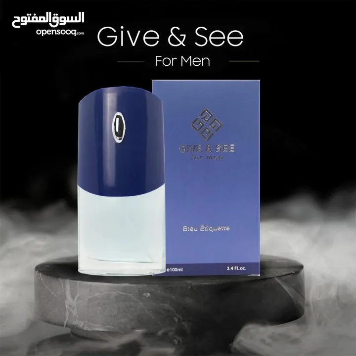 3 علب عطر  بس  متوفر رجالي وستاتي حجم العلبة 100 مل الحجم الكبير ورائحتها مطابقة للأصلي