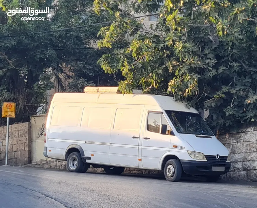 باص مرسيدس 416 موديل 2002 شصي طويل