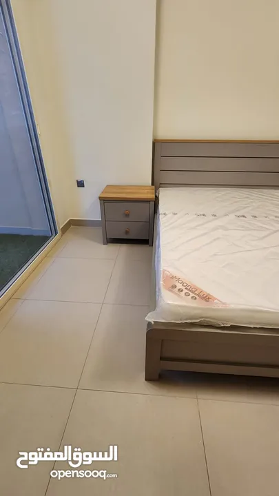 homebox bed set (queen size bed with mattress, drawer and dresser)