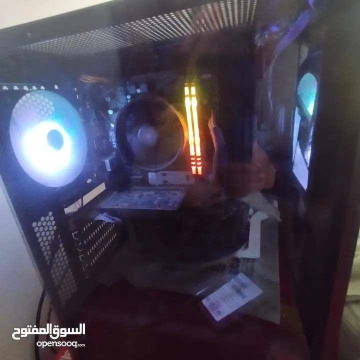 Gaming PC *Ryzen5* *16GB RAM*  مواصفات عاليه