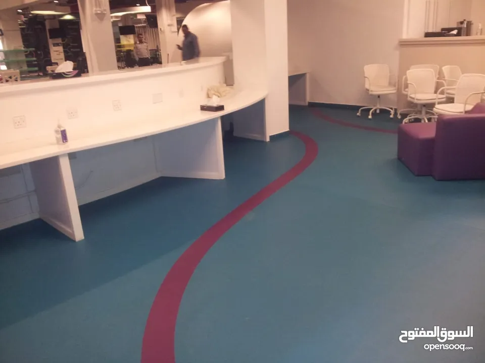 رولات اوروبي ذات جوده عاليه مستشفيات مصانع نوادي رياضيه جامعات كرفنات ضد حريق ومزع وبكتيريا