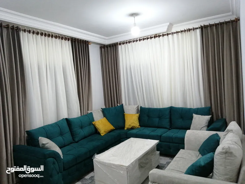 طقم كورنر مع ثنائية 7 مقاعد