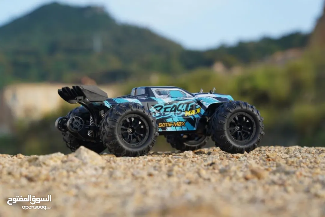 سياره ريموت كنترول للهواه ماركه  ZLL Beast SG116 MAX Brushless 1/16 Scale 4WD