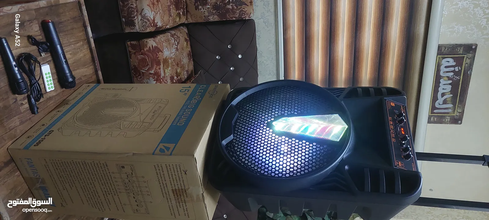 سبيكرات 15 أنش بسعر الجمله اقوى نوعيه في الاردن GTS1505