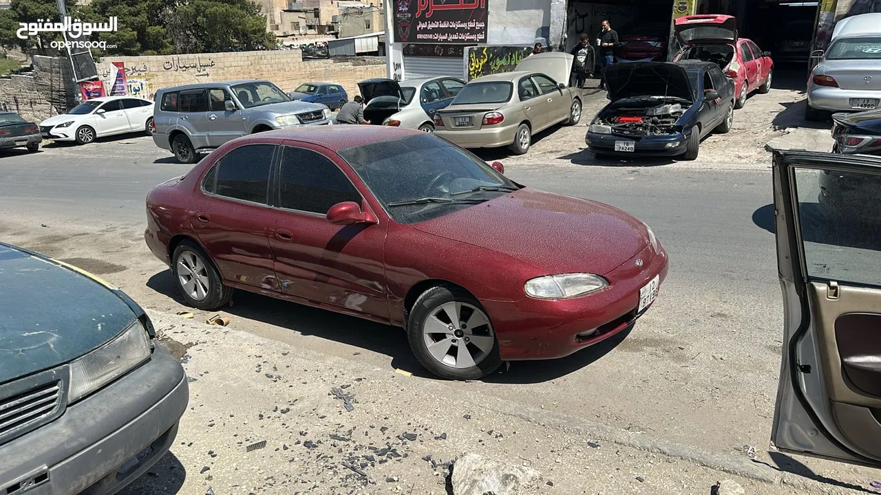 هونداي افانتي موديل 1997 اوتوماتيك بحالة ممتازة