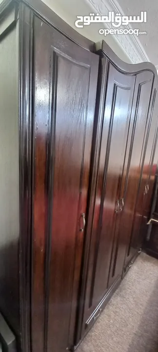 غرفة نوم لاتية وزان مع فرشة جديدة بسعر مغري 500 دينار