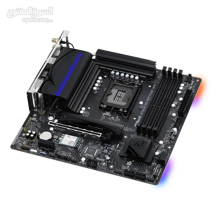 Asrock B760 MGP Riptide Wifi Motherboard - مذربورد جيمينج !