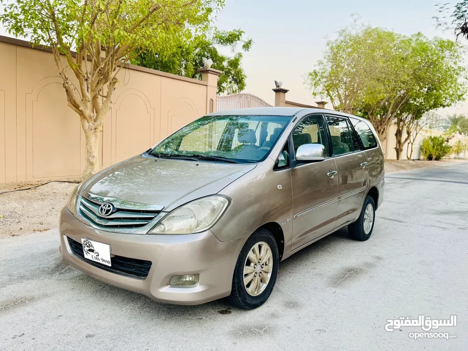 Toyota Innova تويوتا اينوفا 2009