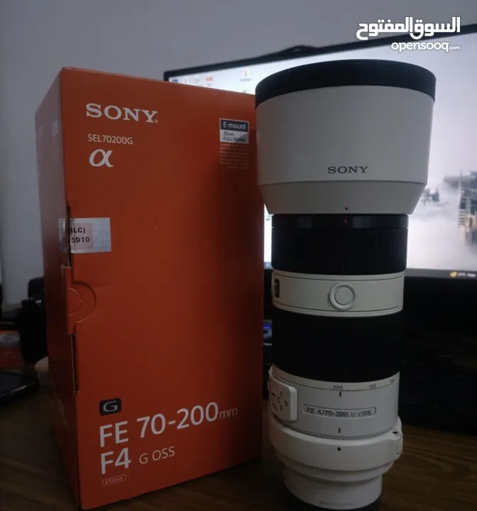 Sony FE 70-200mm F4 G OSS Full-frame E-mount Lens SEL70200G