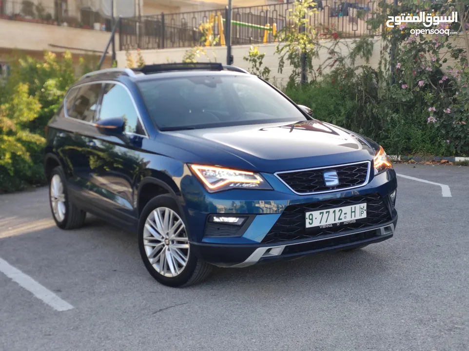 سيات اتيكا فل كامل اضافات للبيع بسعر مغري محرك 1500تربو بنزين اتوماتيك طلاء الشركة المنتجة