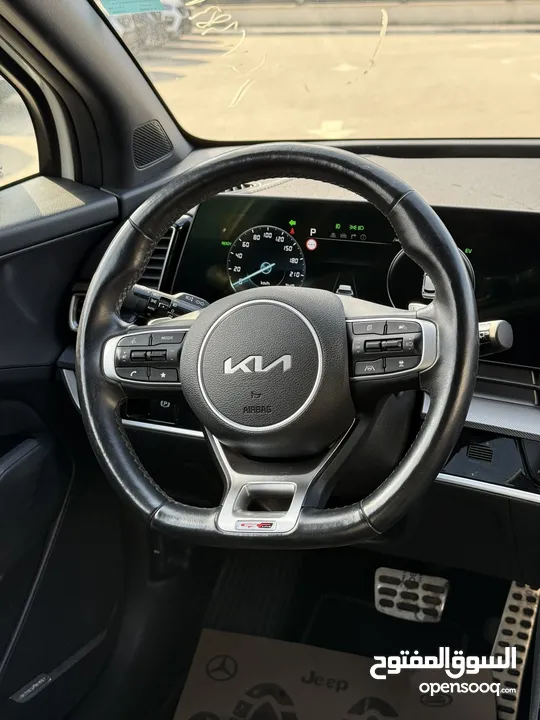 كيا سبورتاج GT Line ترخيص 2022 محرك 1600 هايبرد  جير أوتوماتيك 240 حصان