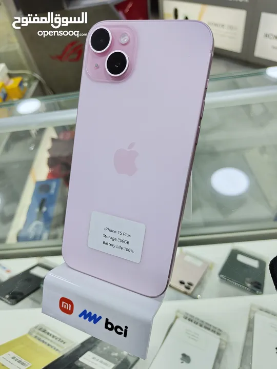 IPHONE 15 PLUS (256GB) USED /// جهاز ايفون 15 بلس ذاكرة 256 مستعمل وكاله
