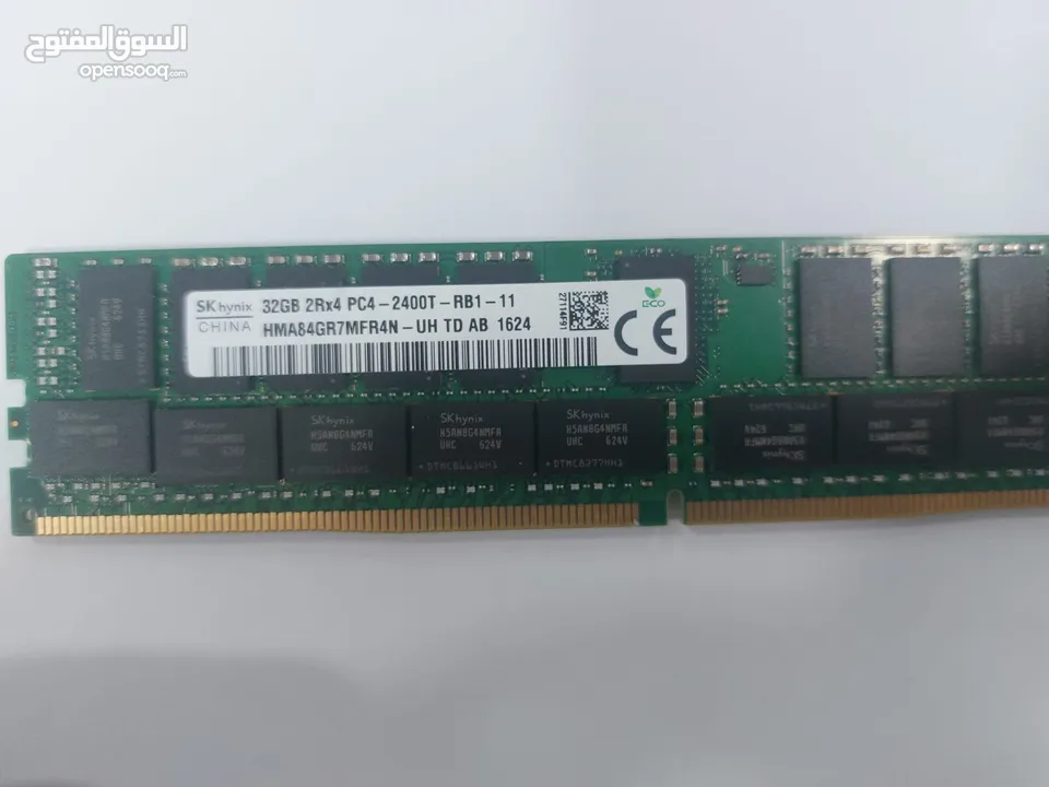 RAM SERVER  MEMORY 32G  2666V رامات سيرفر بعدة احجام ..