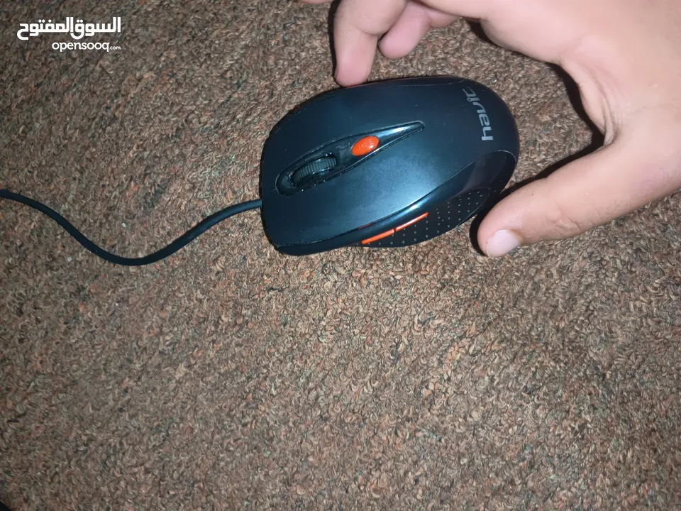 كيبورد وماوس ووصلة otg