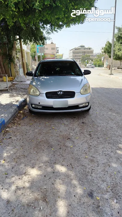 هونداي فيرنا 2006 مع كامل الإضافات  (شاشة لمس، كاميرا خلفية، شبابيك كهربا...)
