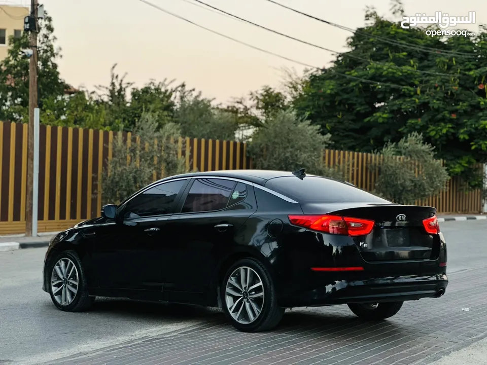 كيا اوبتماااا k5 الفخامة بمعنى الكلمة سيارة تحفة يد ثانية عداد 130 الف بالكراتين الله يبارك لحق حالك