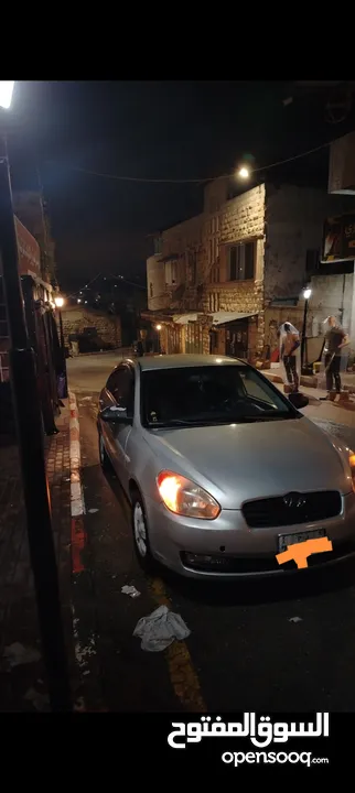 هونداي فيرنا 2006 مع إضافات داخلية  (شاشة لمس ، كاميرا خلفية ، بلوتوث،)
