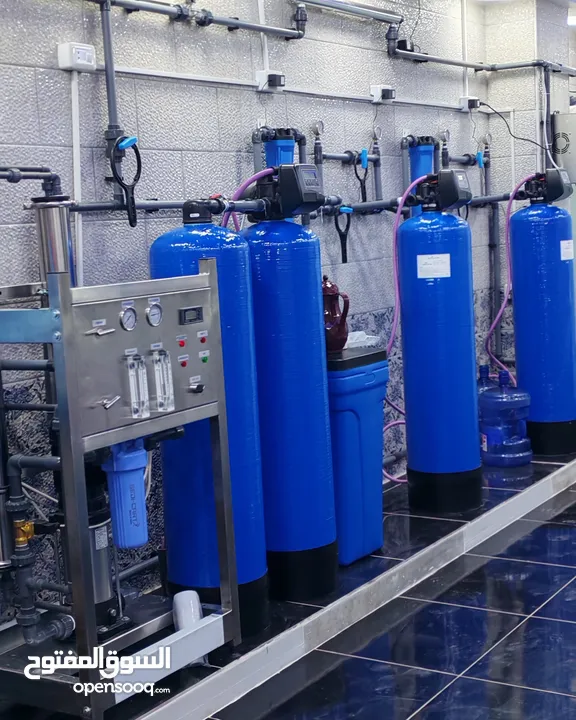 محطة تحلية مياه المحطة تجهزت شهر 11- 2024 الاجهزة والديكور كلو جديد المحطة مش ناقصها اشي مع السيارة
