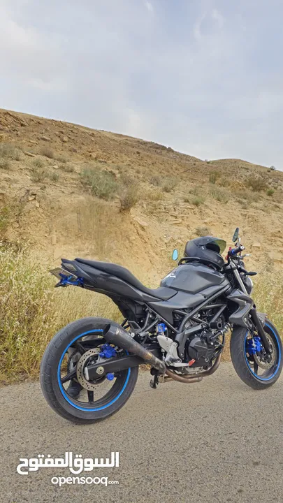 دراجه سوزوكي sv 650 موظيل 2017