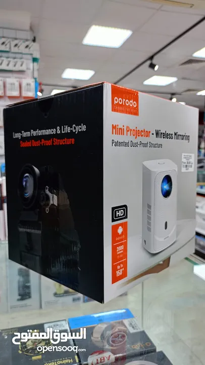 Porodo Mini Projector Wireless Mirroring