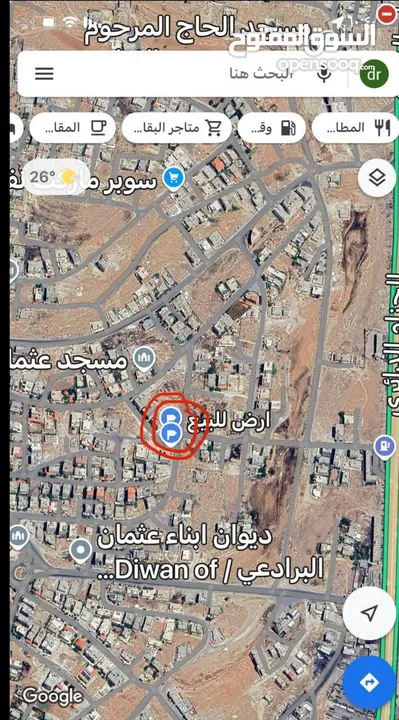 ارض سكنية في اسكان الكهرباء للبيع