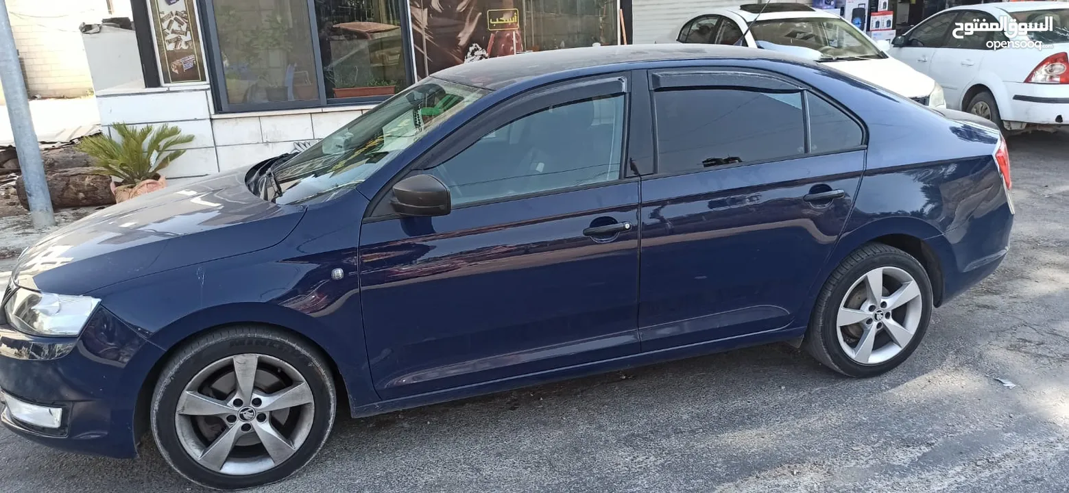 سكودا رابيد 2014 للبيع