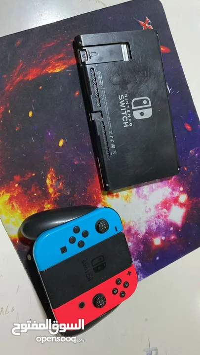 Nintendo switch استعمال خفيف جدا