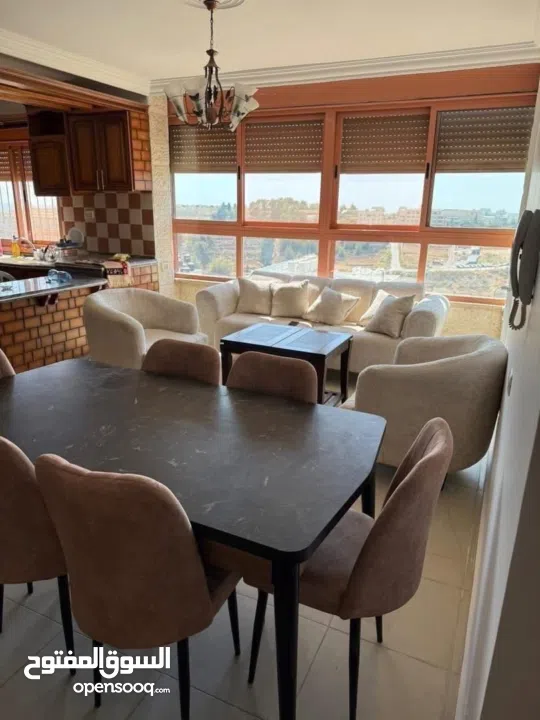 شقه مفروشه للايجار في المصيون خلف فندق Cesar