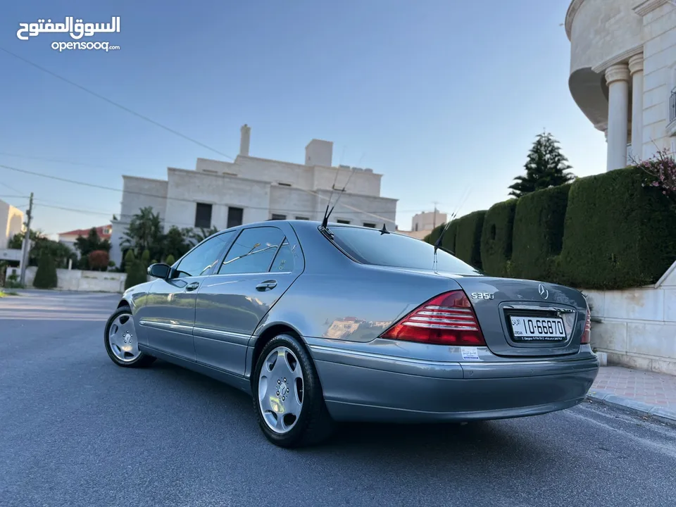 مرسيدس بنز موديل 2005 S350 بحاله الوكاله