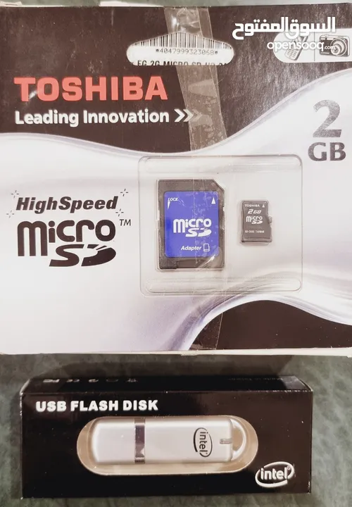 كروت ذاكرة و ميموري كارد وفلاشات Memory Cards and USB Flash